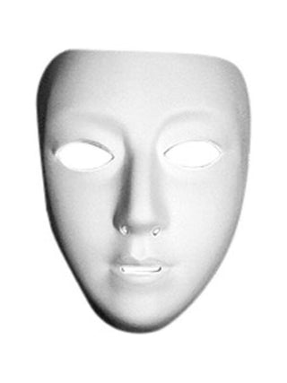 Blank Drama Female Mask-COSTUMEISH