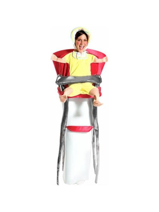 Adult Baby in Highchair Costume-COSTUMEISH