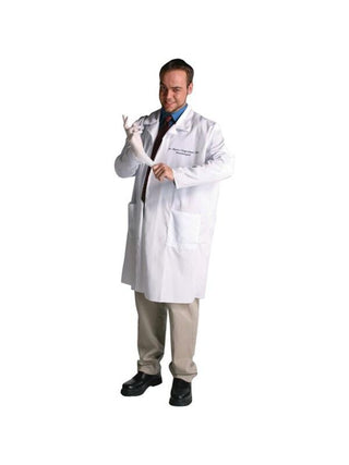 Adult Dr. Harry Fingerman Proctologist Lab Coat Costume-COSTUMEISH