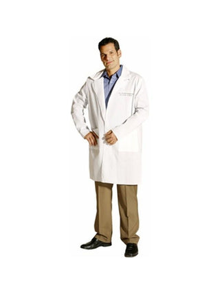 Adult Dr. Tucker Fadden Plastic Surgeon Lab Coat Costume-COSTUMEISH