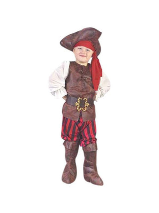 Toddler High Seas Boy Pirate Costume-COSTUMEISH