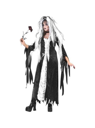 Teen Coffin Bride Costume-COSTUMEISH