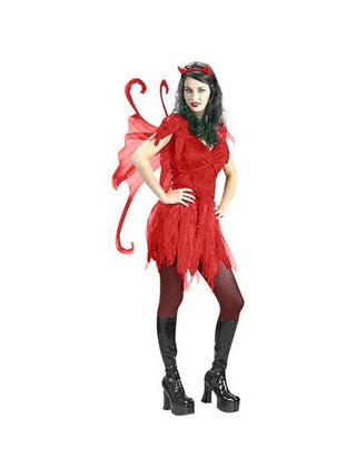 Adult Devil Fairy Girl Costume-COSTUMEISH