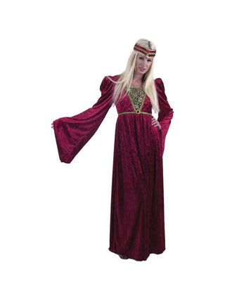 Adult Wine Renaissance Queen Costume-COSTUMEISH