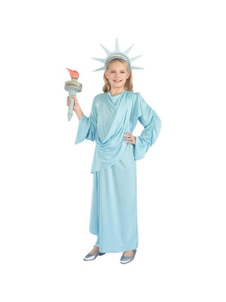 Child's Lady Liberty Costume-COSTUMEISH