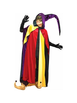 Adult Regal Jester Costume-COSTUMEISH