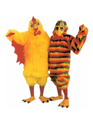 Adult Deluxe Chicken Suit Costume-COSTUMEISH