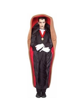 Adult Dracula In Coffin Costume-COSTUMEISH