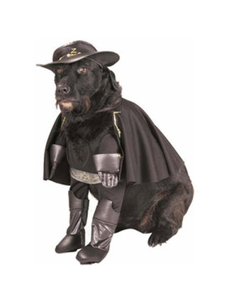 Deluxe Zorro Dog Costume-COSTUMEISH