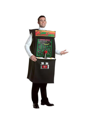 Adult Arcade Game Costume-COSTUMEISH