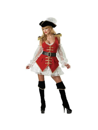Adult Sexy Treasure Pirate Costume-COSTUMEISH