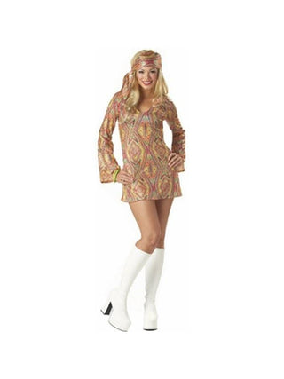 Adult Disco Doll Costume-COSTUMEISH