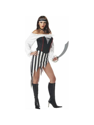 Adult Sexy Lady Pirate Costume-COSTUMEISH