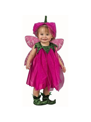 Toddler Pink Tulip Fairy Costume-COSTUMEISH