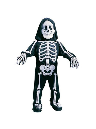 Toddler Skeleton Bones Costume-COSTUMEISH