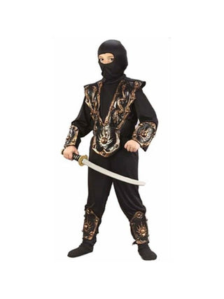 Childs 3 D Ninja Costume-COSTUMEISH