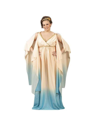 Adult Plus Size Greek Goddess Costume-COSTUMEISH