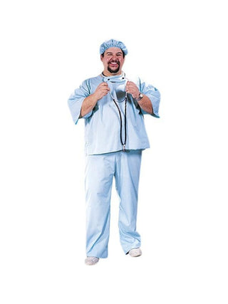 Adult Plus Size Doctor Costume-COSTUMEISH