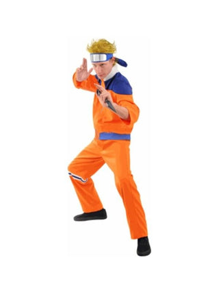 Adult Naruto Style Goku Costume-COSTUMEISH