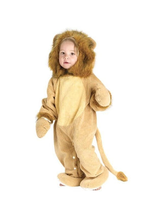 Infant Cuddly Lion Costume-COSTUMEISH
