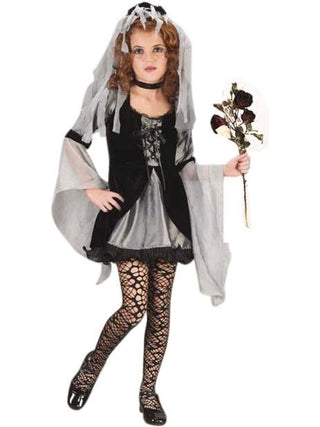 Child Sweetie Wicked Bride Costume-COSTUMEISH