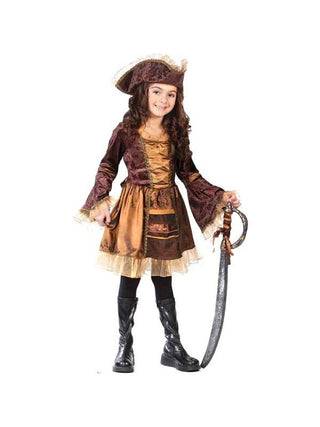Childs Sassy Victorian Pirate Costume-COSTUMEISH
