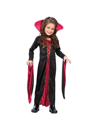 Childs Victorian Vampiress Dress Costume-COSTUMEISH