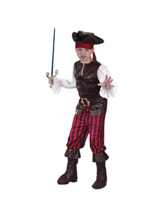 Childs High Seas Buccaneer Costume-COSTUMEISH