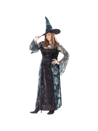 Adult Plus Size Sorceress Costume-COSTUMEISH