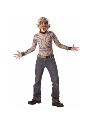 Child's Tattoo Freak Costume-COSTUMEISH