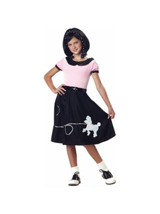 Child's Black Poodle Dress Costume-COSTUMEISH
