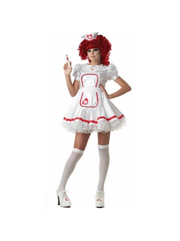 Women's Sexy Nurse Halloween Costume (Junior Sizes) Women's Sexy Nurse Halloween Costume (Junior Sizes)
