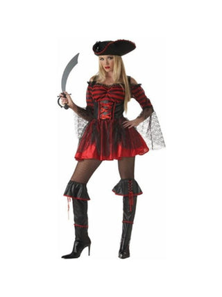 Adult Sexy Booty Pirate Costume-COSTUMEISH