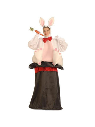 Adult Magic Hat Rabbit Costume-COSTUMEISH