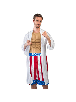 Adult Rocky Boxer Costume-COSTUMEISH