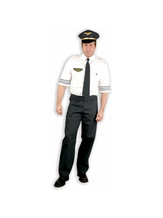 Adult Airline Pilot Costume-COSTUMEISH