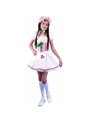 Preteen Strawberry Girl Costume-COSTUMEISH