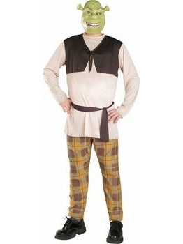 Adult Mens Plus Size Shrek Costume-COSTUMEISH