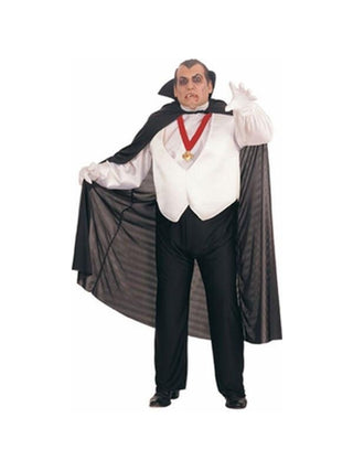 Adult Plus Size Dracula Costume-COSTUMEISH