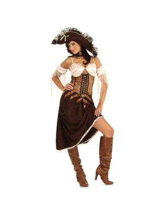 Adult Sexy Pirate Maiden Costume-COSTUMEISH