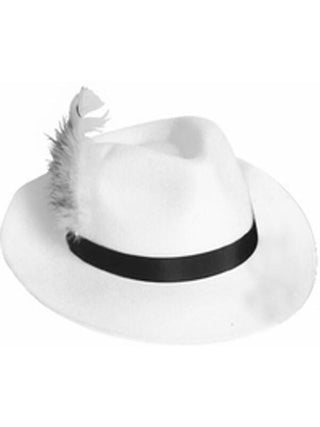 White Godfather Hat-COSTUMEISH