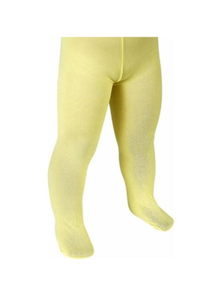 Childs Solid Yellow Tights-COSTUMEISH