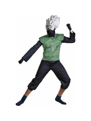 Adult Deluxe Naruto Kakashi Cosplay Costume-COSTUMEISH