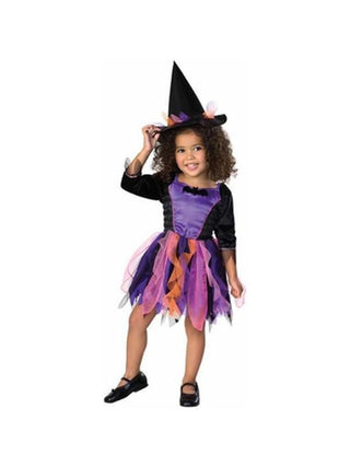 Toddler Ribbon Witch Costume-COSTUMEISH