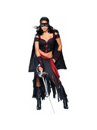 Adult Sexy Lady Zorro Costume-COSTUMEISH