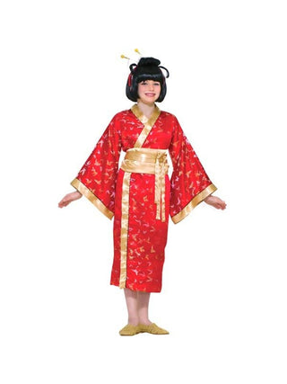 Childs Asian Geisha Girl Costume-COSTUMEISH