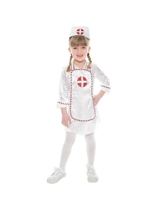 Toddler Adorable Nurse Costume-COSTUMEISH