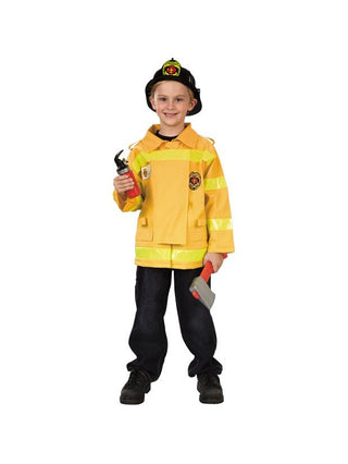 Child's Value Firefighter Costume-COSTUMEISH