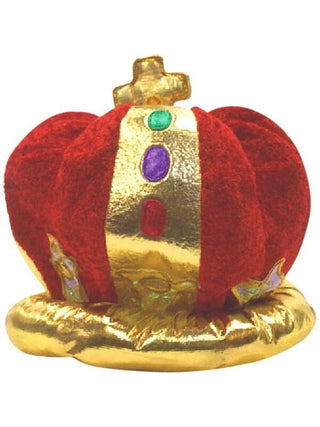 Velvet Kings Crown Hat-COSTUMEISH