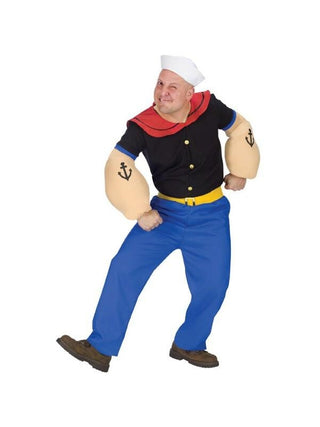 Adult Popeye Costume-COSTUMEISH
